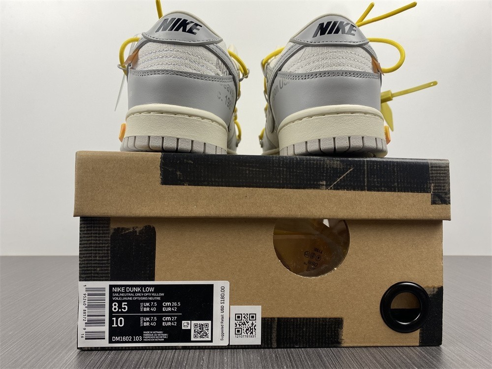Off-White x Nike Dunk Low"The 50" NO.29 DM1602-103