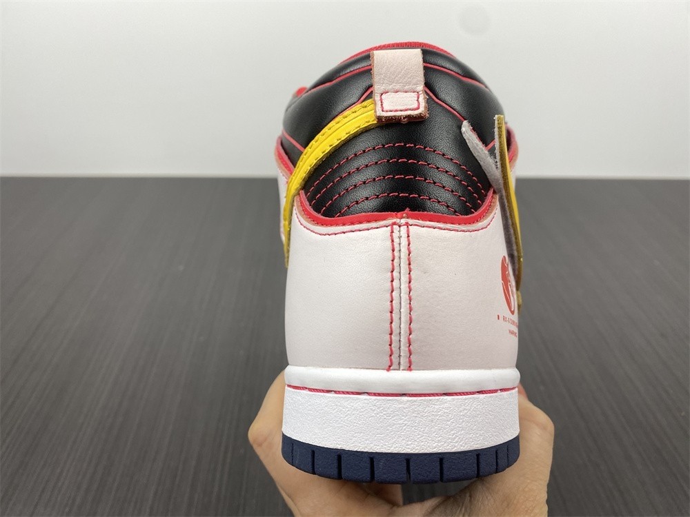 Gundam Nike SB Dunk High White DH7717-100