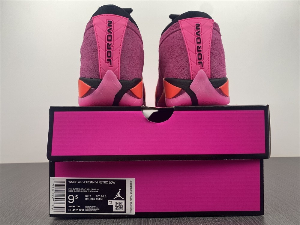 Air Jordan 14 Retro Low Shocking Pink (W) - DH4121-600