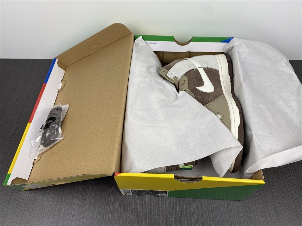 Nike Dunk High Light Chocolate - DH5348-100