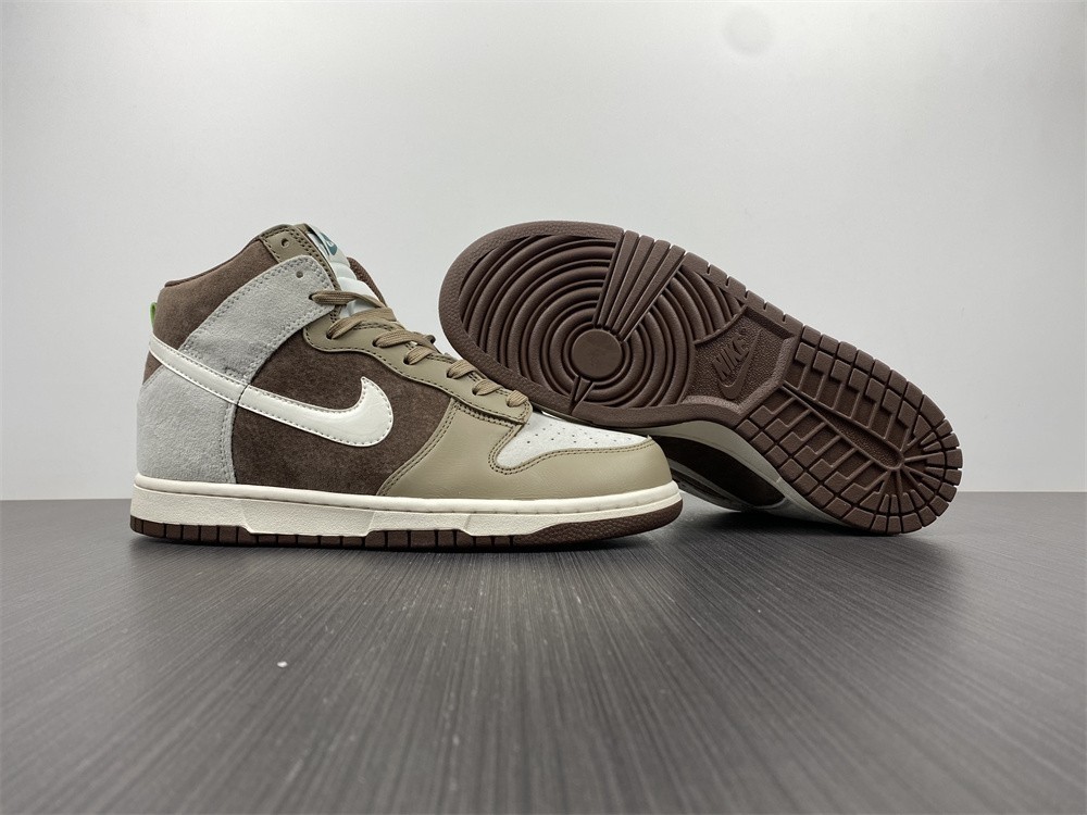 Nike Dunk High Light Chocolate - DH5348-100