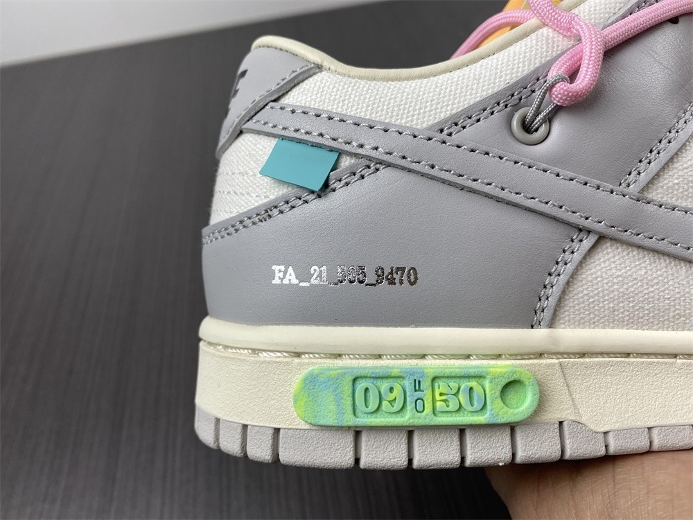Nike Dunk Low Off-White Lot 9 - DM1602-109