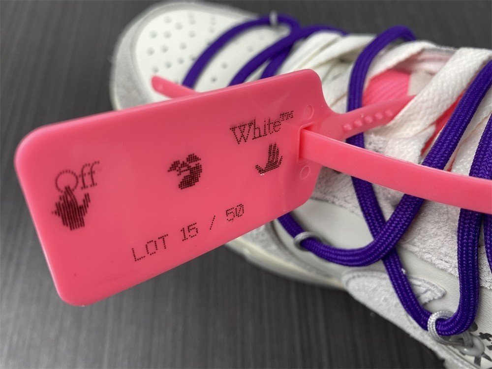 Off-White x Nike Dunk Low "The 50" No.15 DJ0950-101