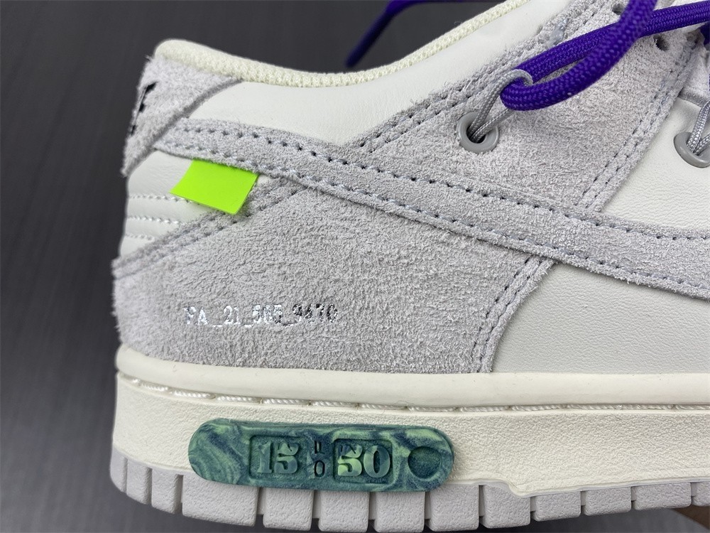 Off-White x Nike Dunk Low "The 50" No.15 DJ0950-101