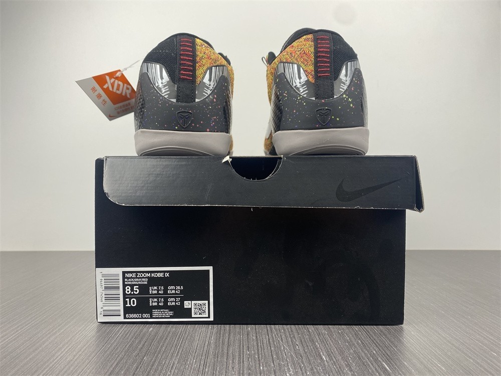 Nike Kobe 9 Elite Masterpiece  - 636602-001