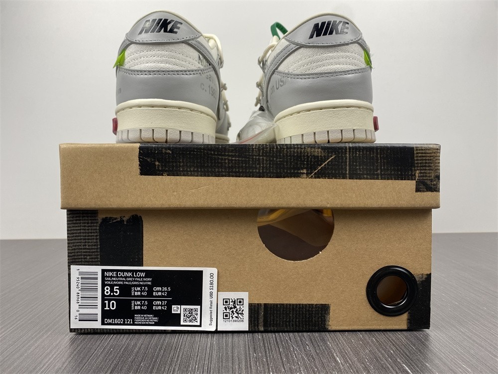 Nike Dunk Low Off-White Lot 25 - DM1602-121