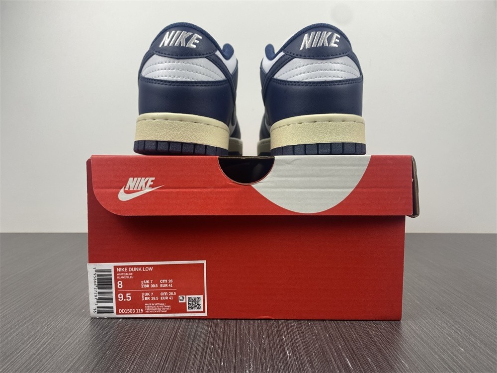 Nike Dunk Low "Vintage Navy" is Unveiled DD1503-115