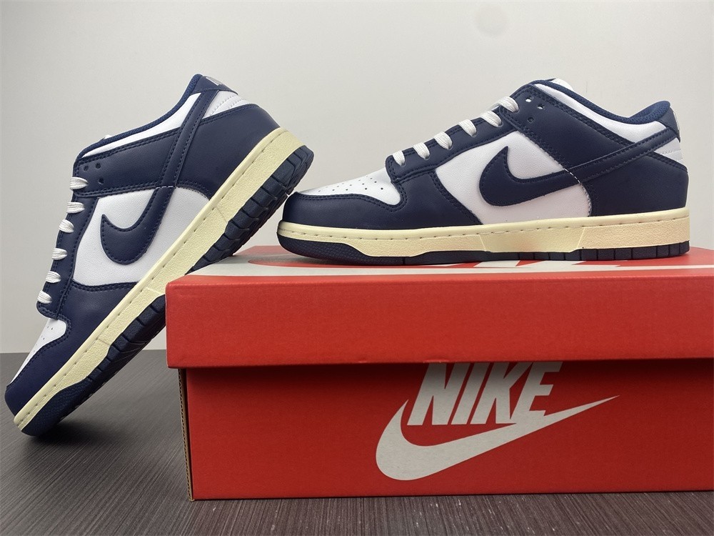 Nike Dunk Low "Vintage Navy" is Unveiled DD1503-115
