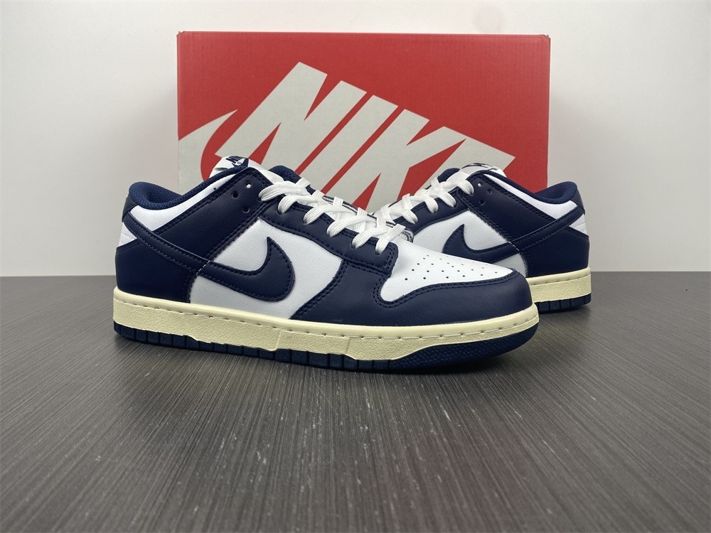 Nike Dunk Low "Vintage Navy" is Unveiled DD1503-115