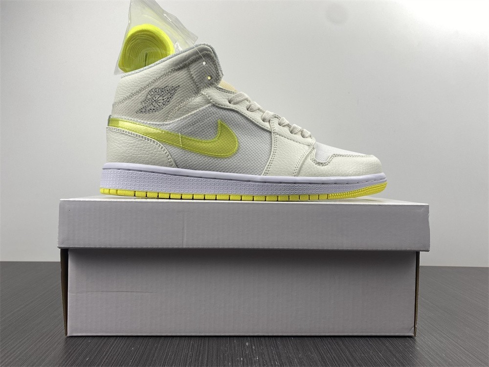 Air Jordan 1 Mid SE Voltage Yellow (W) - DB2822-107