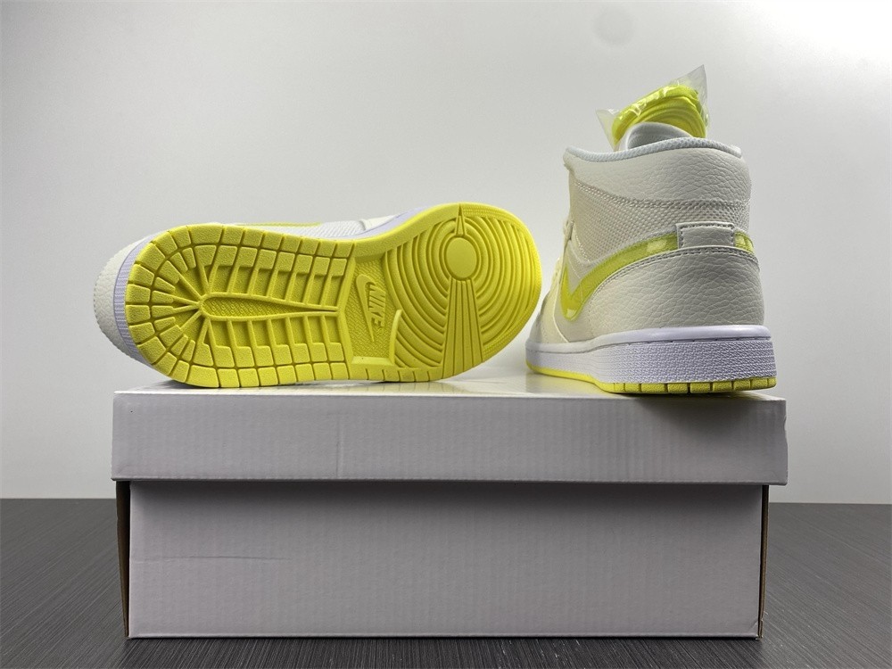 Air Jordan 1 Mid SE Voltage Yellow (W) - DB2822-107