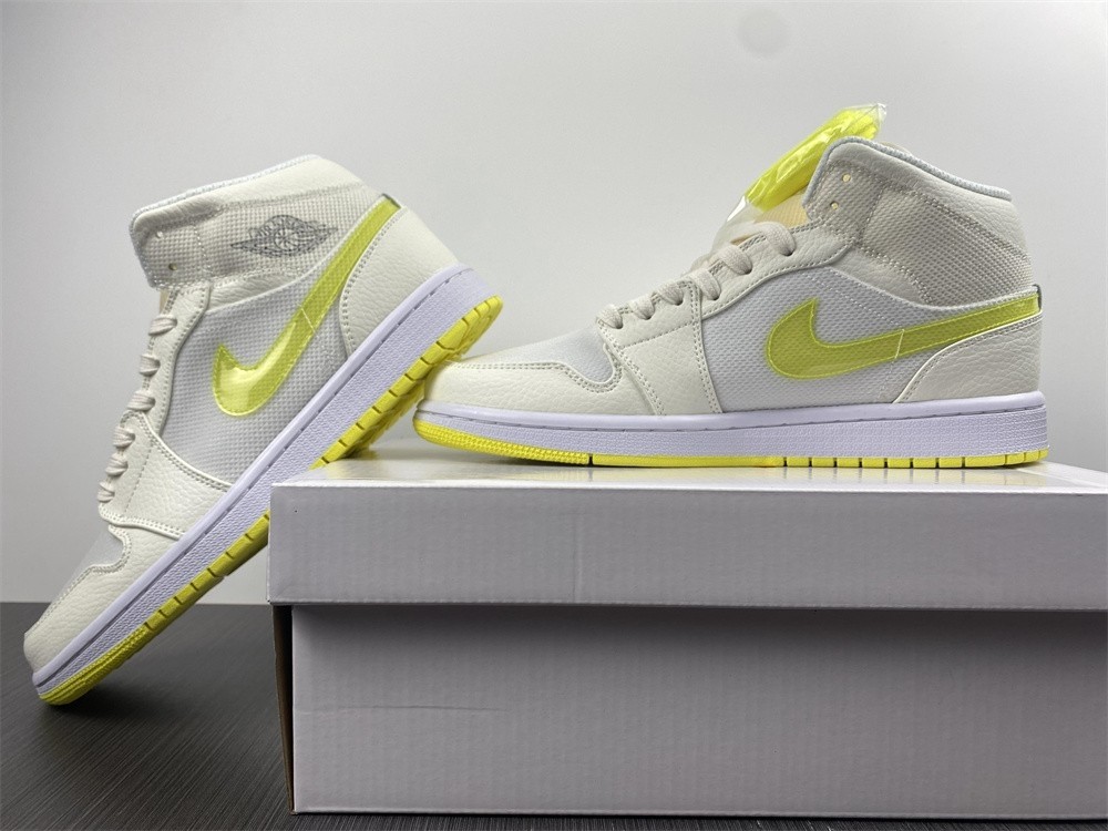 Air Jordan 1 Mid SE Voltage Yellow (W) - DB2822-107