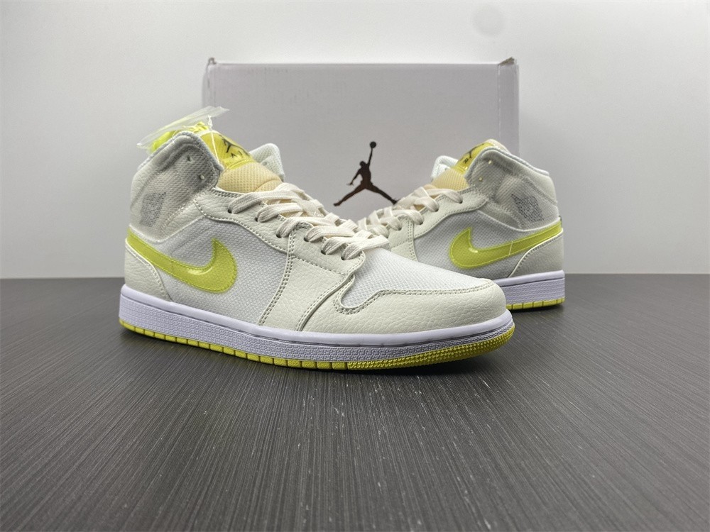 Air Jordan 1 Mid SE Voltage Yellow (W) - DB2822-107