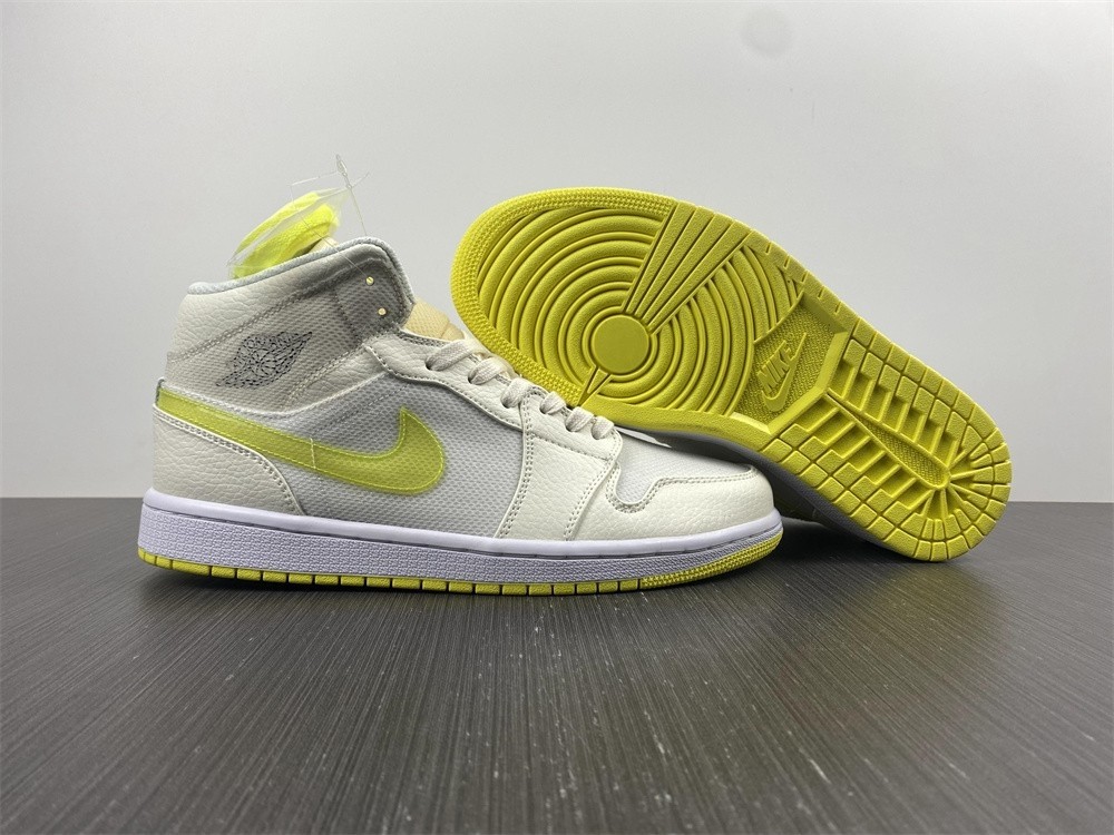 Air Jordan 1 Mid SE Voltage Yellow (W) - DB2822-107