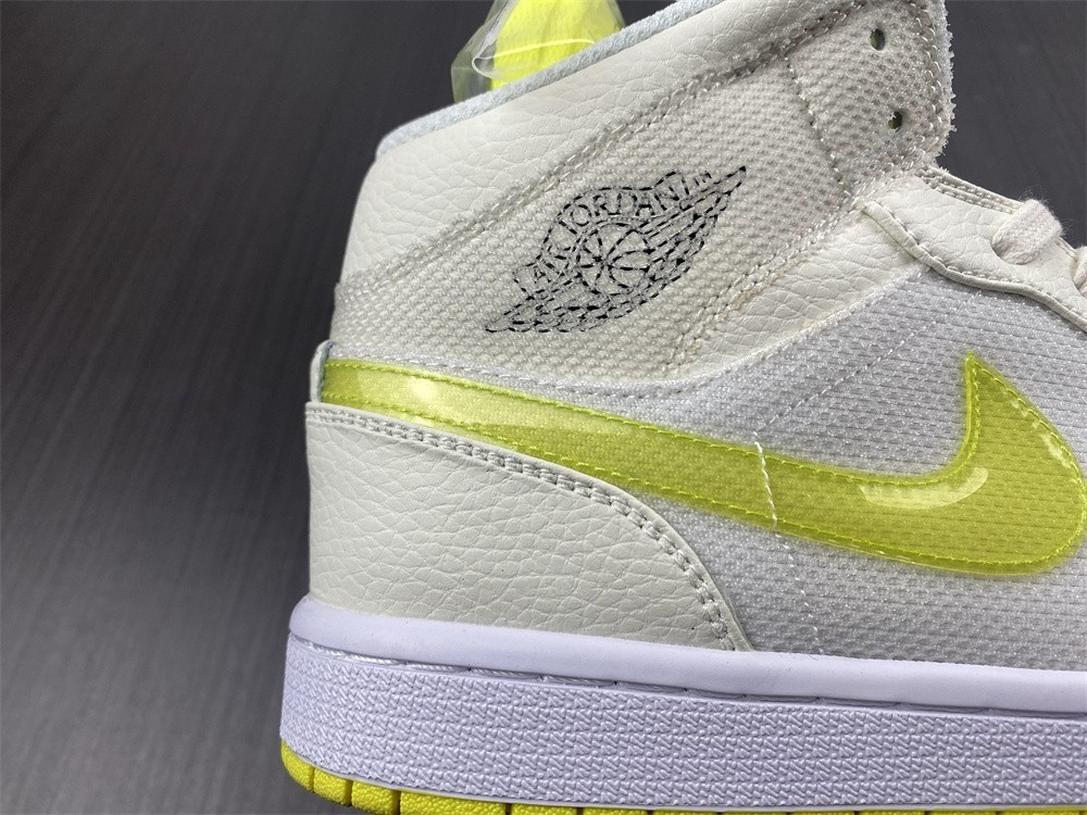 Air Jordan 1 Mid SE Voltage Yellow (W) - DB2822-107