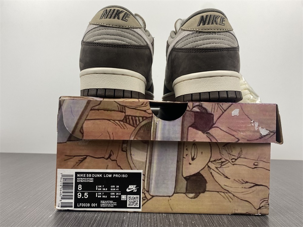 Otomo Katsuhiro x Nike SB Dunk Low Steamboy OST Grey Brown Mocha LF0039-001