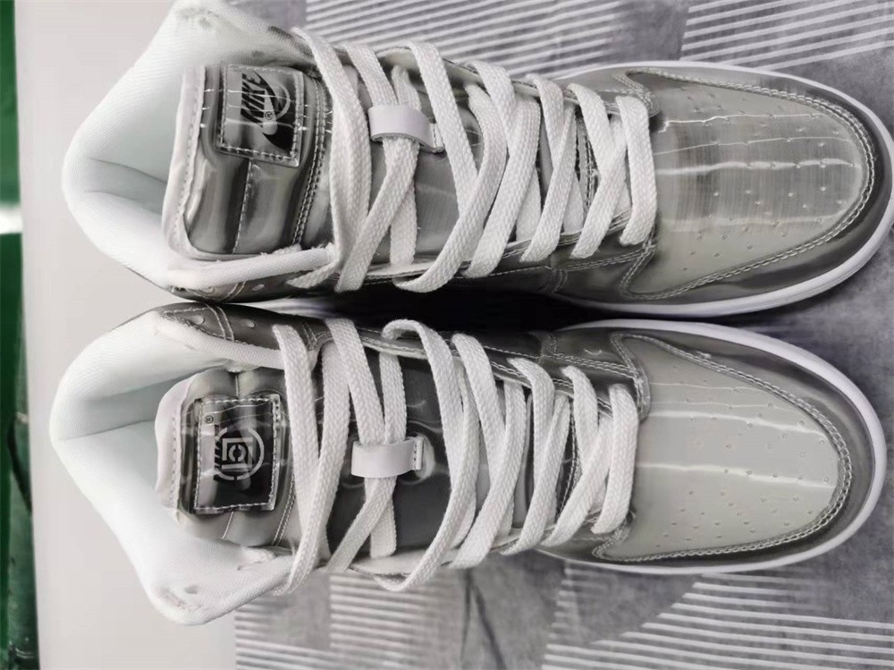 Nike Dunk High CLOT Metallic Silver - DH4444-900