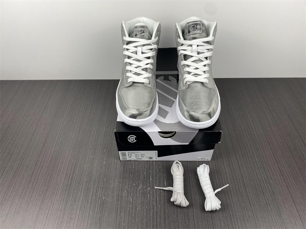 Nike Dunk High CLOT Metallic Silver - DH4444-900