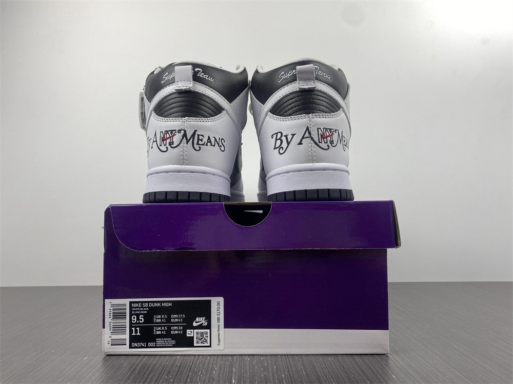 Nike SB Dunk High S*p*e By Any Means Black DN3741-002