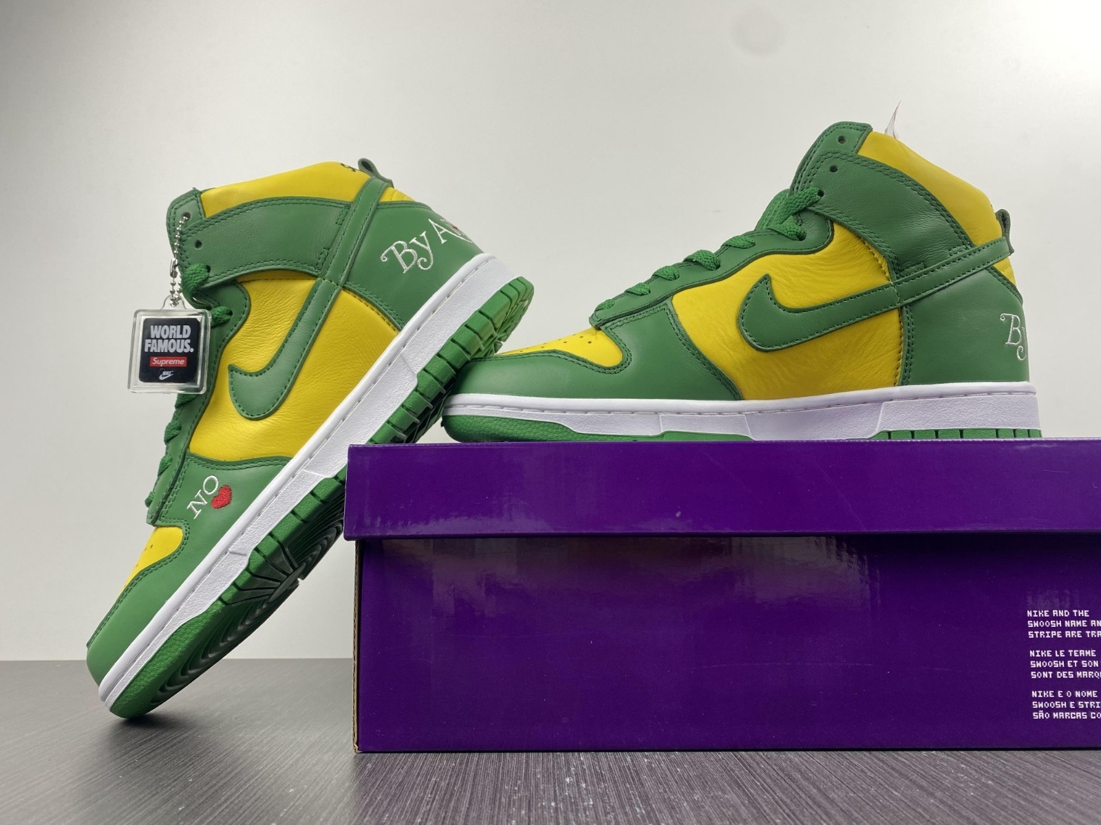 Nike SB Dunk High S*p*e By Any Means Brazil DN3741-700
