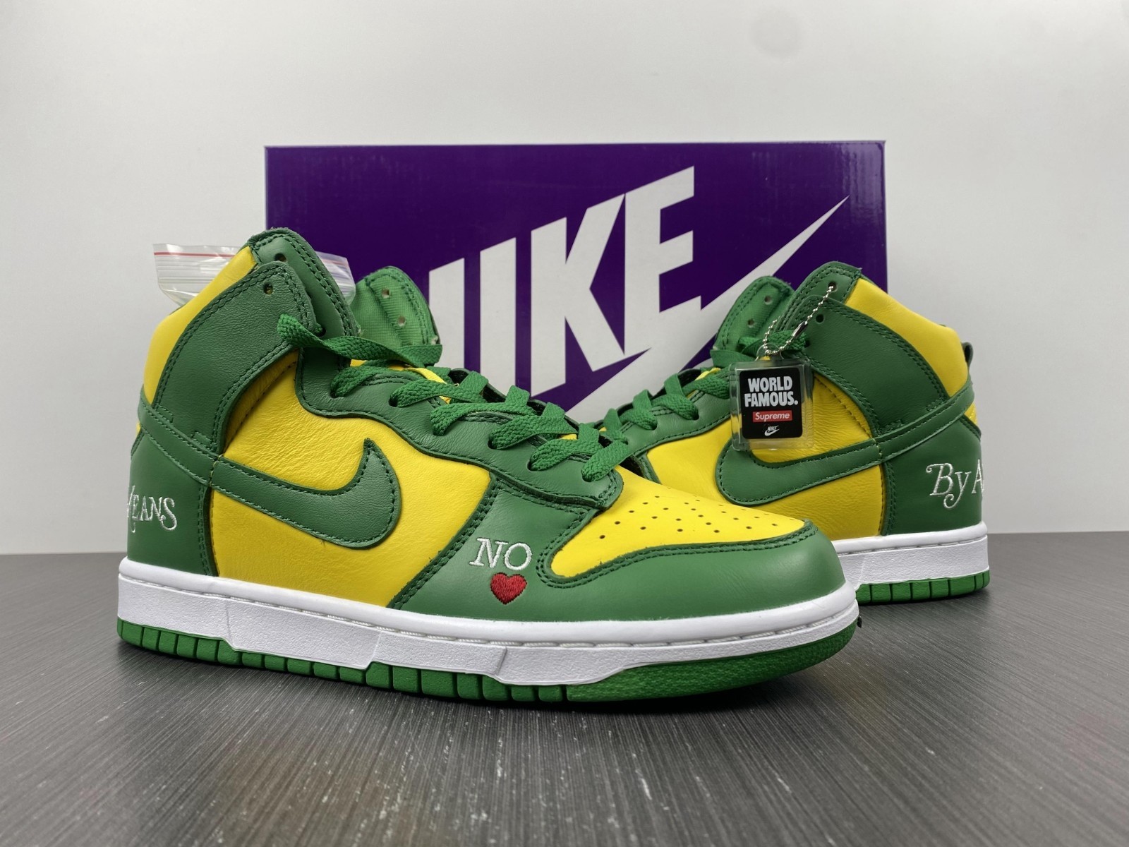 Nike SB Dunk High S*p*e By Any Means Brazil DN3741-700