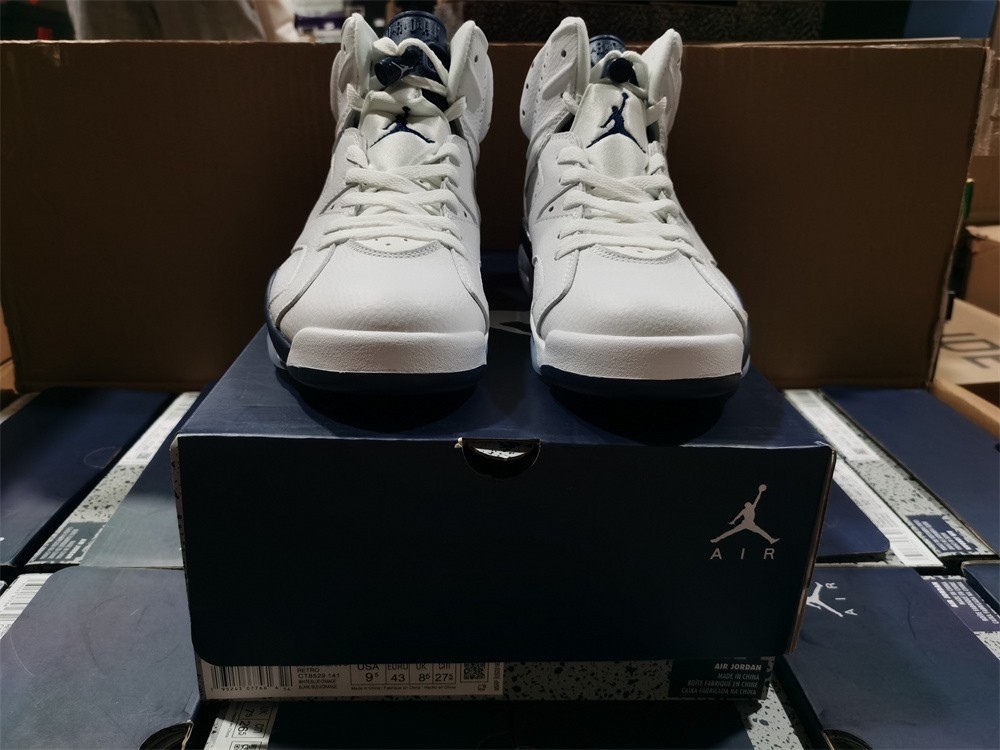Air Jordan 6 Retro Midnight Navy (2022) - CT8529-141