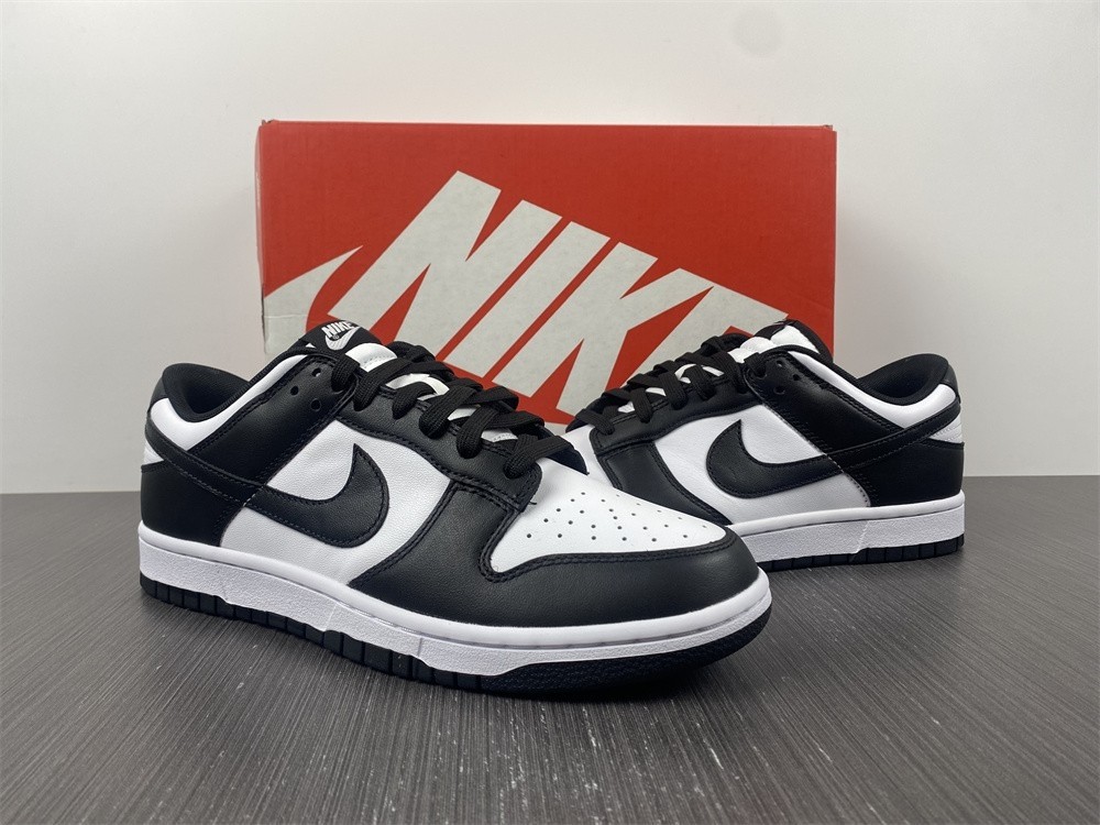 Nike Dunk Low Retro White Black (2021) DD1391-100