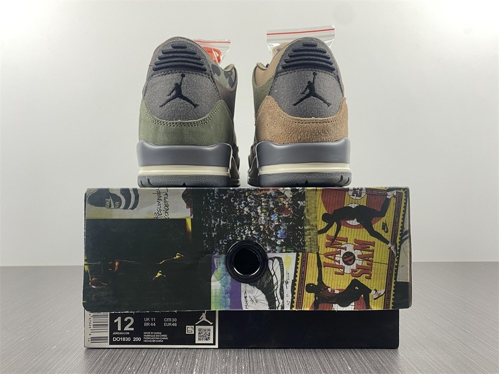 Air Jordan 3 Retro Patchwork Camo - DO1830-200