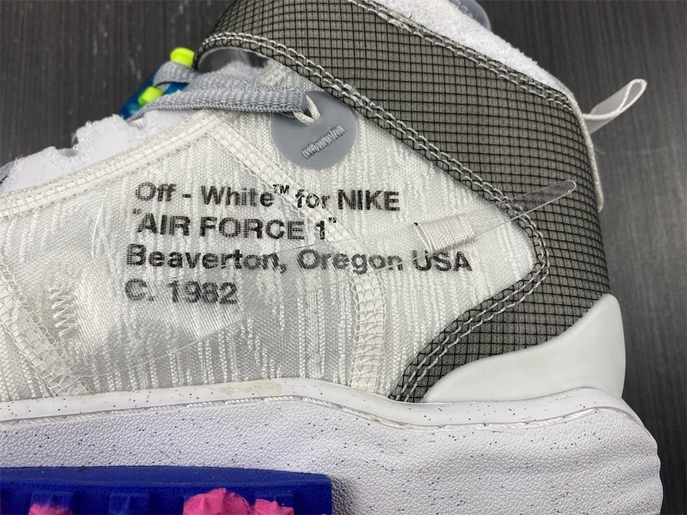 Off-White Nike Air Force 1 Mid White DO6290-100