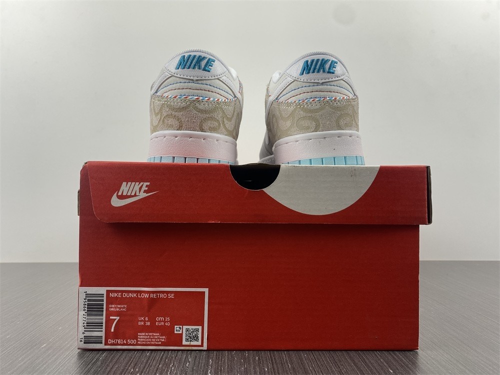 Nike Dunk Low Barbershop Grey - DH7614-500