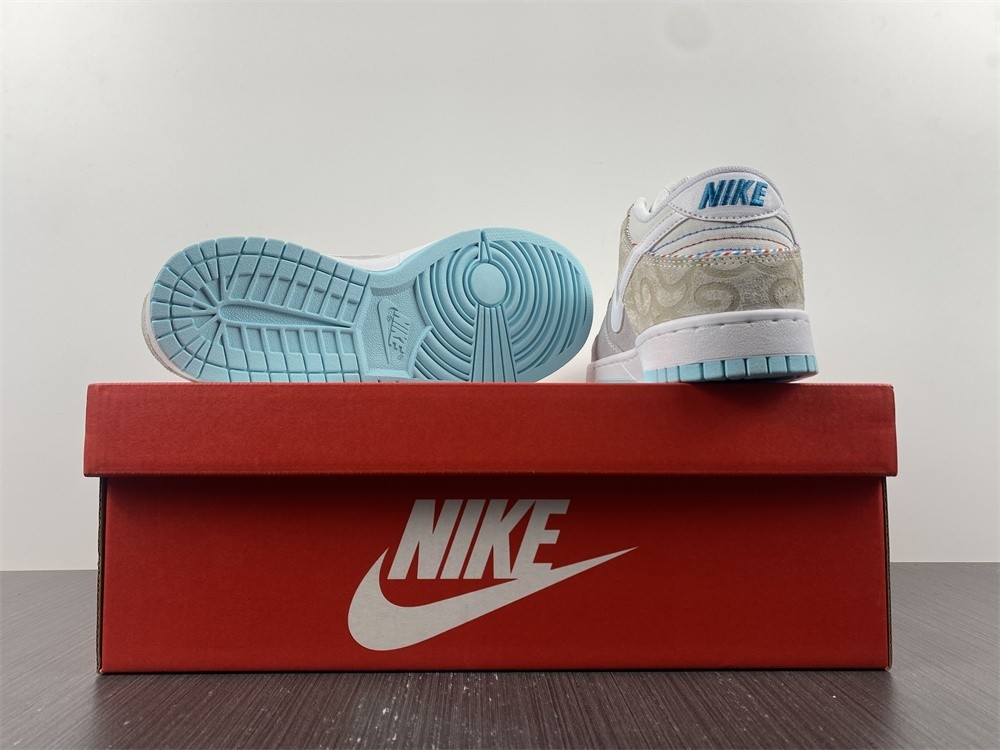 Nike Dunk Low Barbershop Grey - DH7614-500