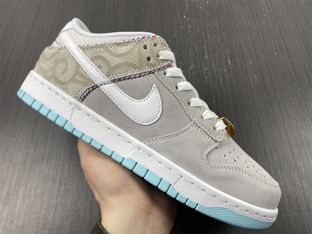 Nike Dunk Low Barbershop Grey - DH7614-500