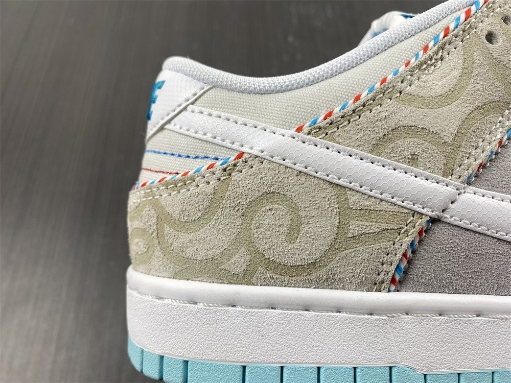 Nike Dunk Low Barbershop Grey - DH7614-500
