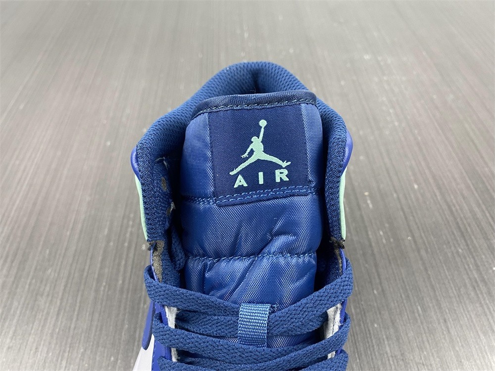 Air Jordan 1 Mid Blue Mint - 554724-413