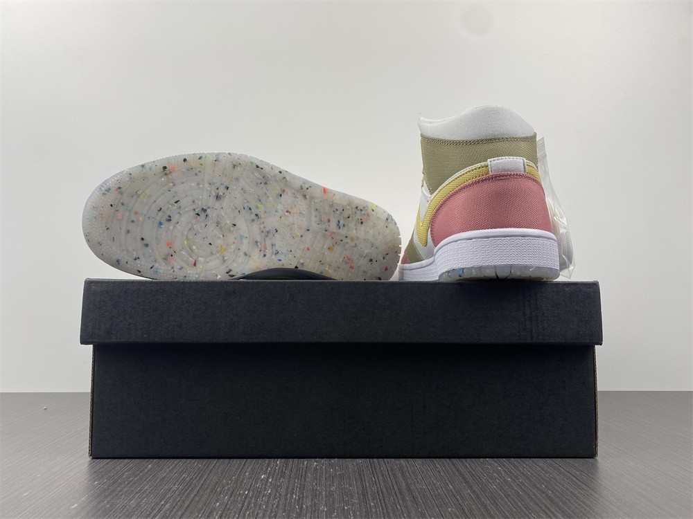 Air Jordan 1 Mid SE GS Pastel Grind DJ0338-100