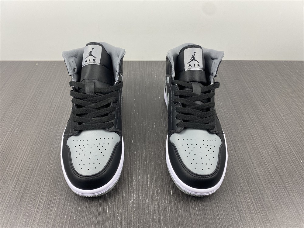 Air Jordan 1 Mid WMNS "Black/Grey" BQ6472-007