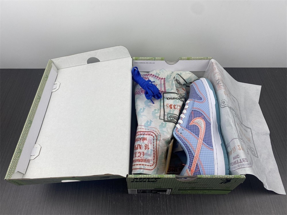 Union x Nike Dunk Low Blue DJ9649-400