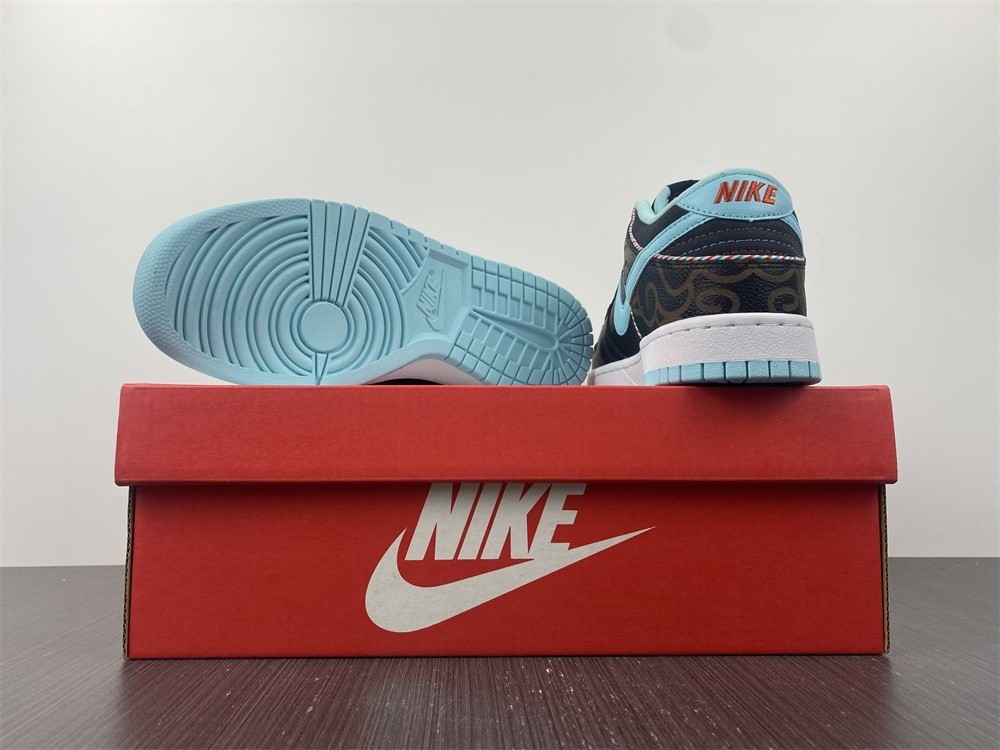 Nike Dunk Low Barbershop Black - DH7614-001