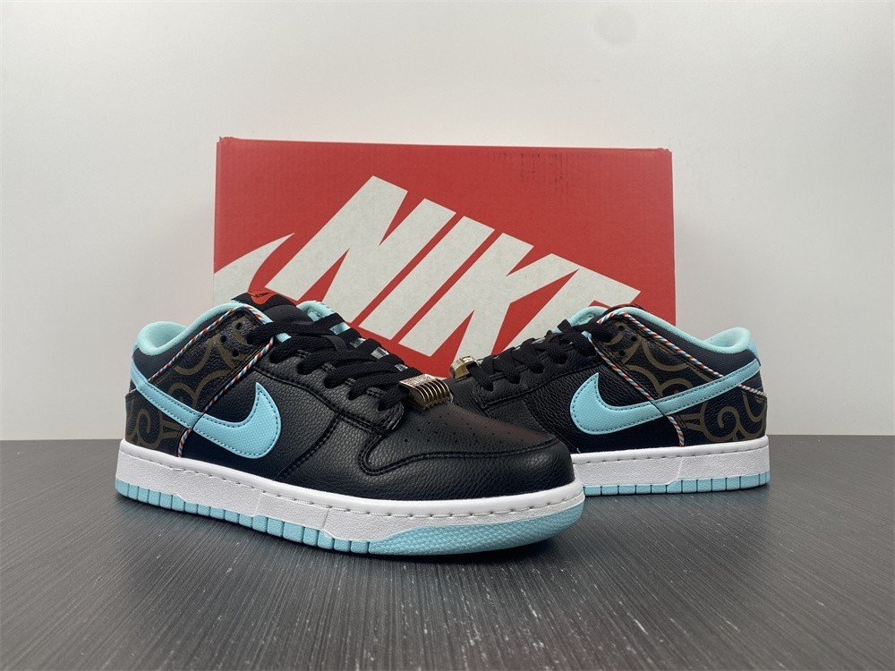 Nike Dunk Low Barbershop Black - DH7614-001
