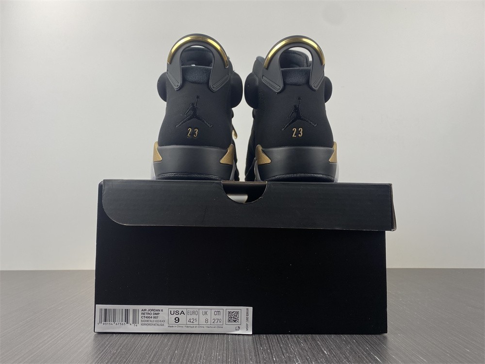 Air Jordan 6 DMP Defining Moments 2020 Black Gold CT4954-007