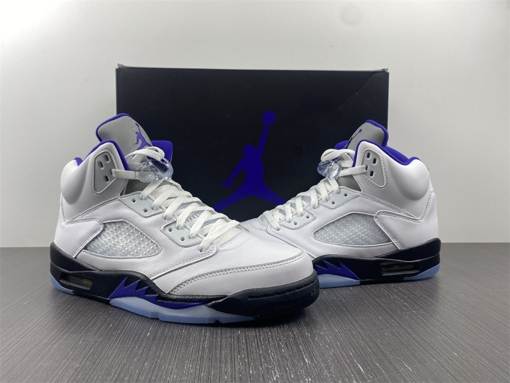 Air Jordan 5 Retro White Stealth - DD0587-140
