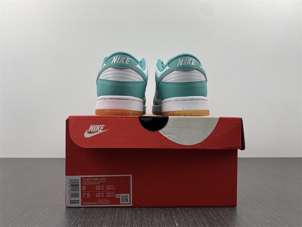 Nike Dunk Low White Turquoise (W) - DV2190-100