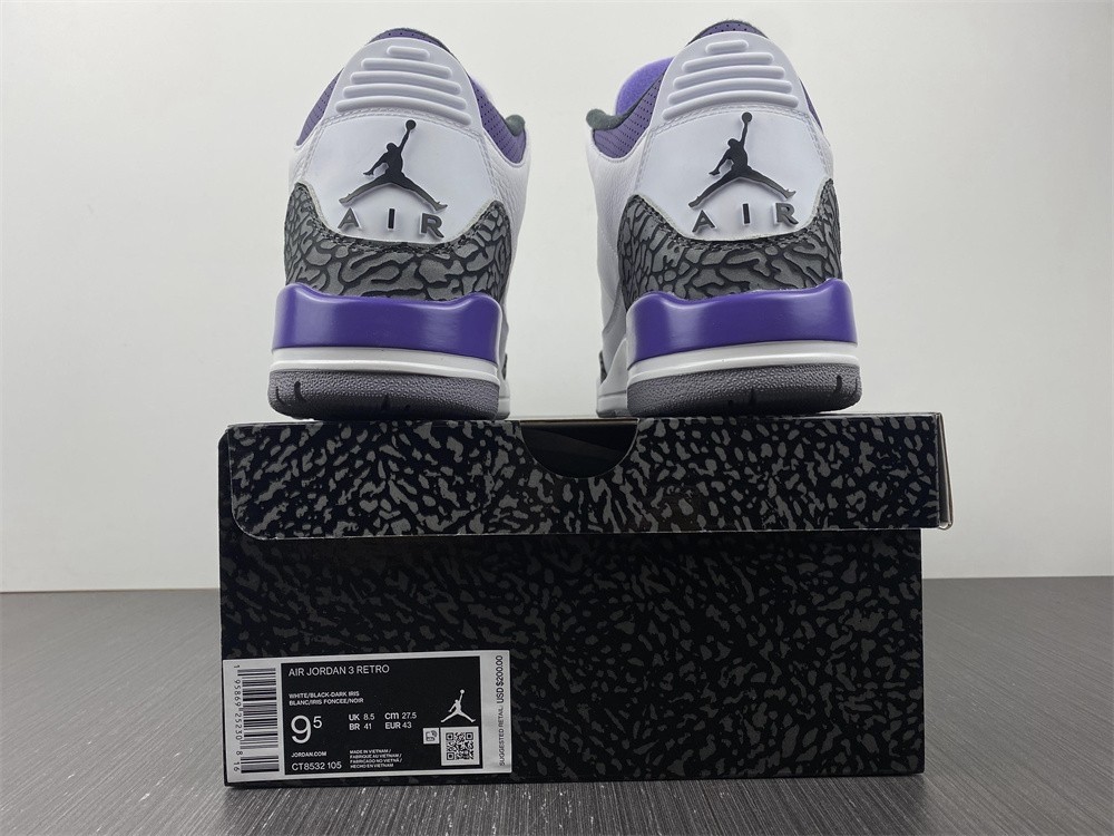 Air Jordan 3 Dark Iris CT8532-105