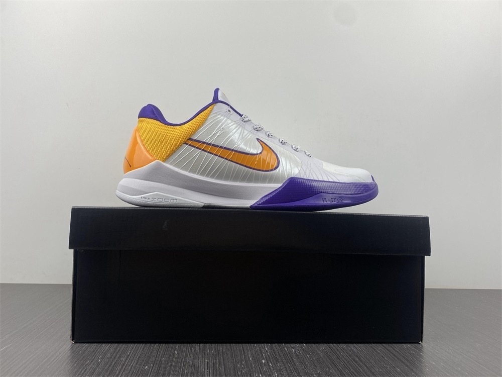 Nike Zoom Kobe 5 X LA Lakers Home 386430-102