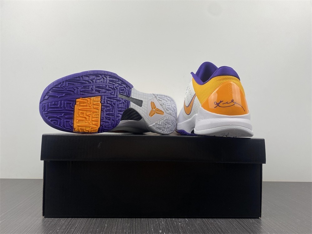 Nike Zoom Kobe 5 X LA Lakers Home 386430-102