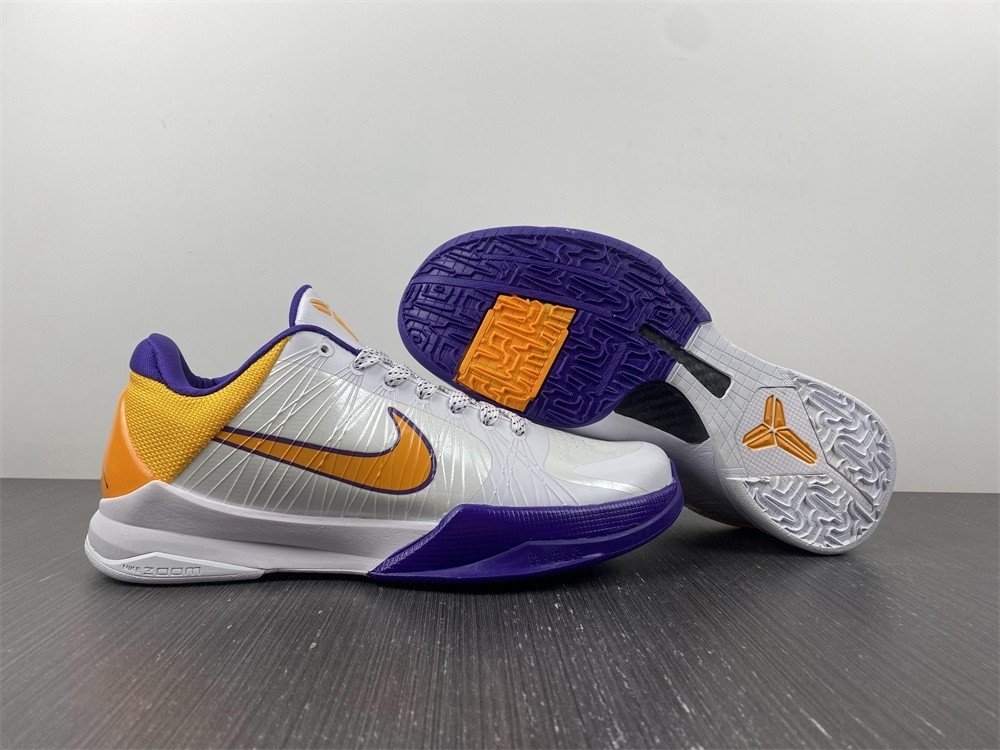 Nike Zoom Kobe 5 X LA Lakers Home 386430-102
