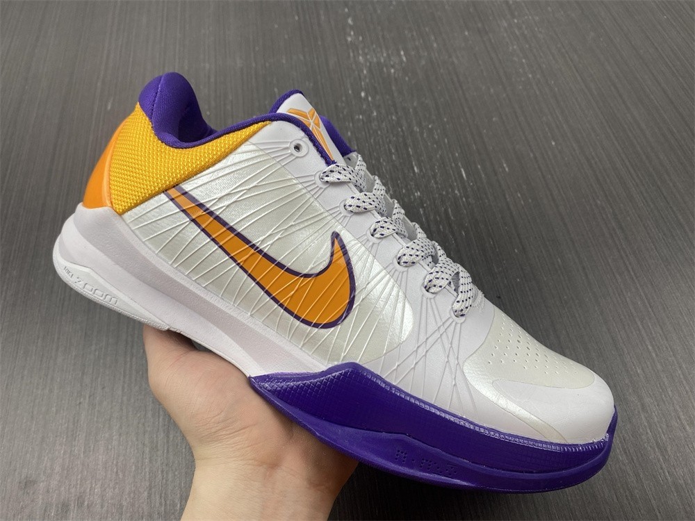 Nike Zoom Kobe 5 X LA Lakers Home 386430-102