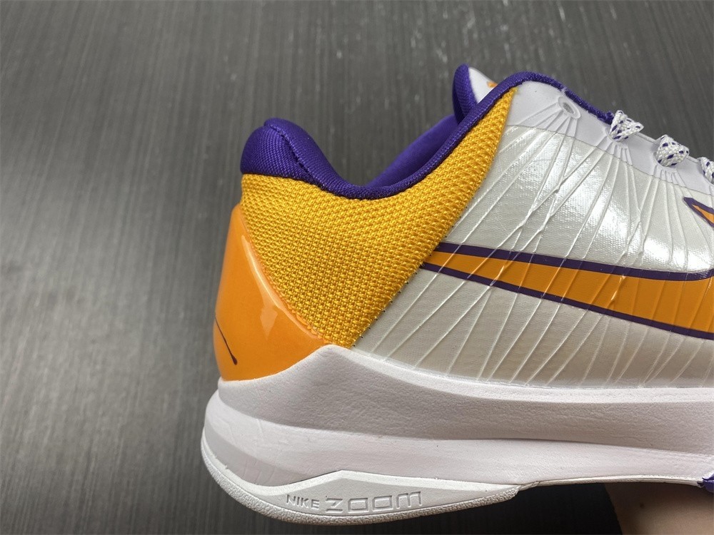 Nike Zoom Kobe 5 X LA Lakers Home 386430-102