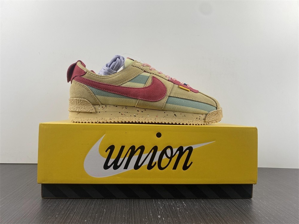 Union x Nike Cortez Tan Pink DR1413-200