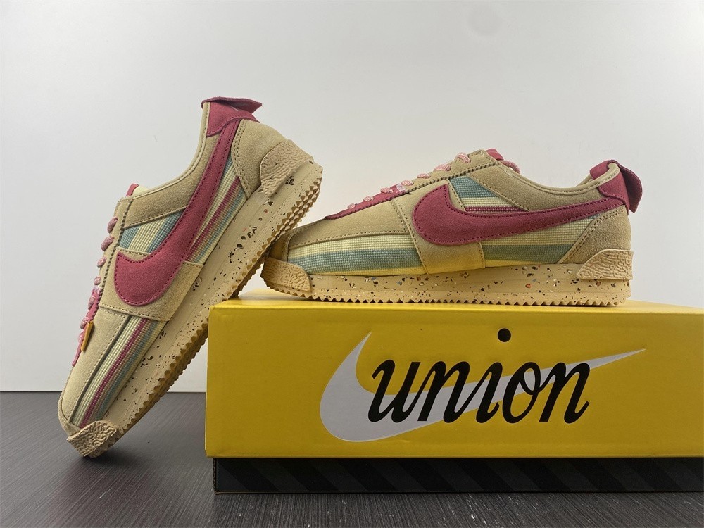 Union x Nike Cortez Tan Pink DR1413-200